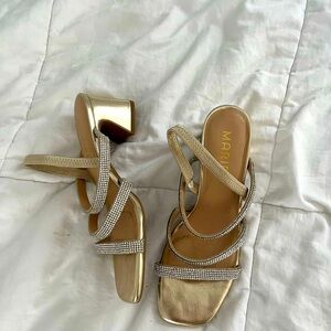 MARINA Gold Heels